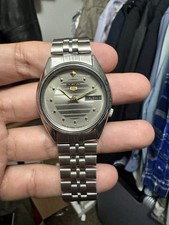 Vintage Seiko 5 Mens Automatic 21 Jewel Day/D...