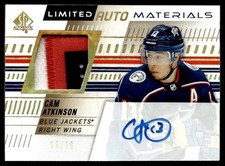 2019-20 SP Authentic Limited Auto Materials Cam Atkinson Auto 05/50 #53