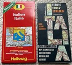 2 Maps: Hallwag Italy 1994-1995 W/Distoguide & Malipiero Spa Editore Italy 1978 — photo 1