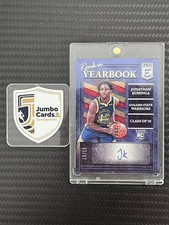 Jonathan Kuminga 2021-22 Donruss Elite Rookie Yearbook Auto 10/10 RC