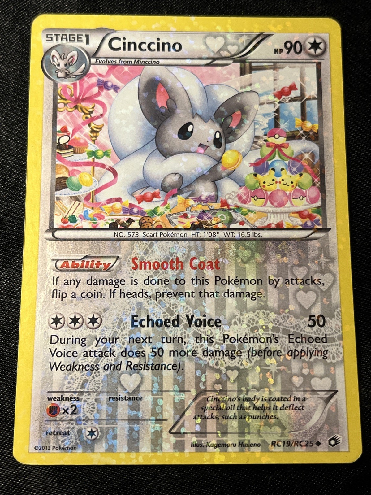 Cinccino Legendary Treasures: Radiant Collection RC19/RC25 MP