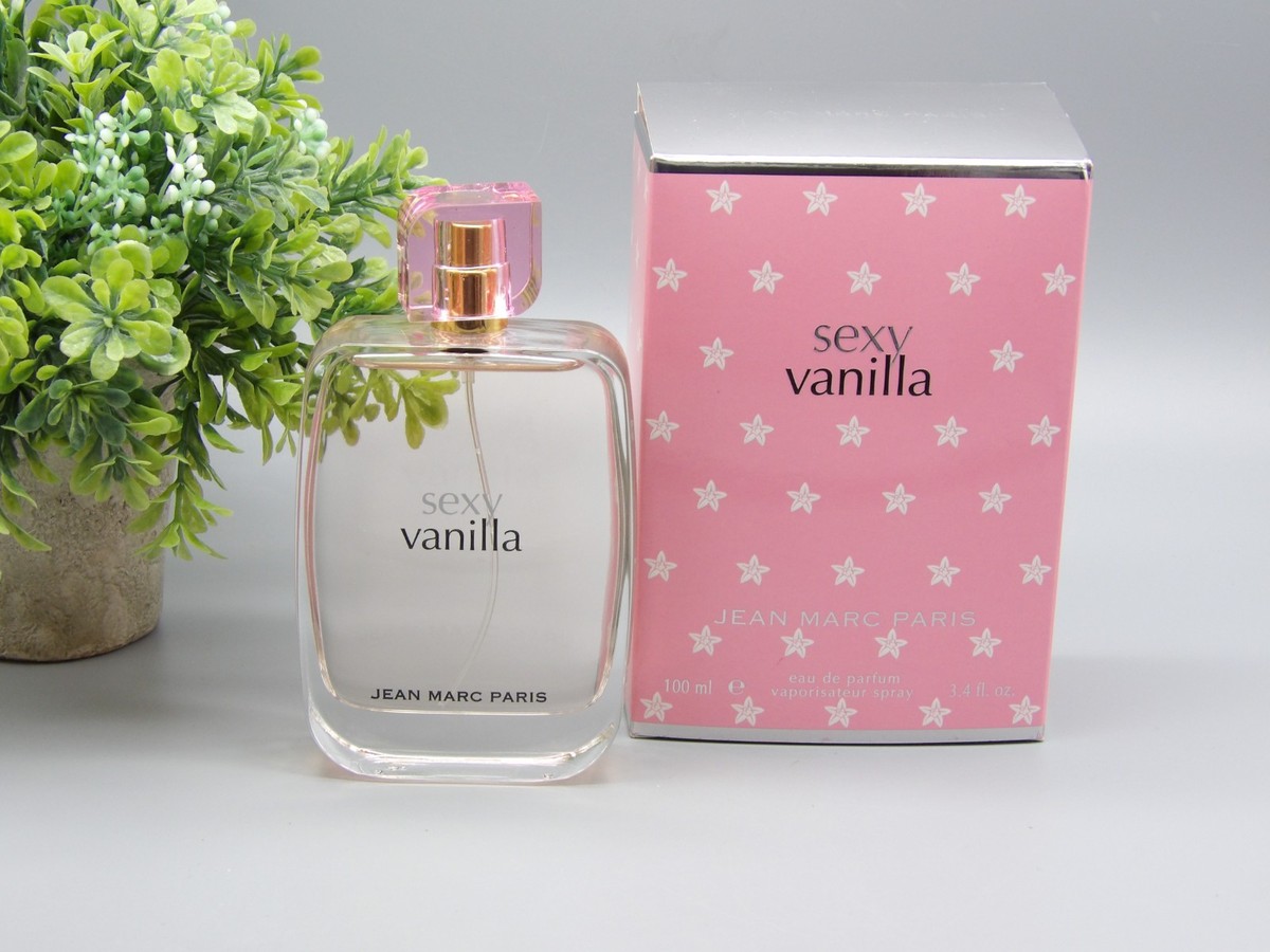Jean Marc Paris Sexy Vanilla Eau De Parfum Spray 3.4 oz New In Box