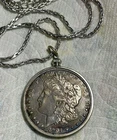 1901-O $1 Morgan Silver Dollar  with the Necklace Beautiful