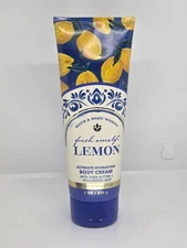Bath Body Works Fresh Amalfi Lemon Body Cream - 8oz