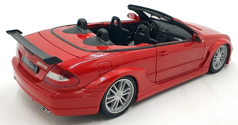 Kyosho 1/18 scale Diecast DC8524J - Mercedes-Benz CLK DTM AMG - Red - Image 2 of 4