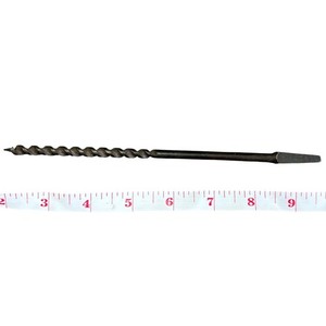 VIntage Masonry Drill Bit 7mm Carbide Tip #4 Antique Industrial Hand Tool USA