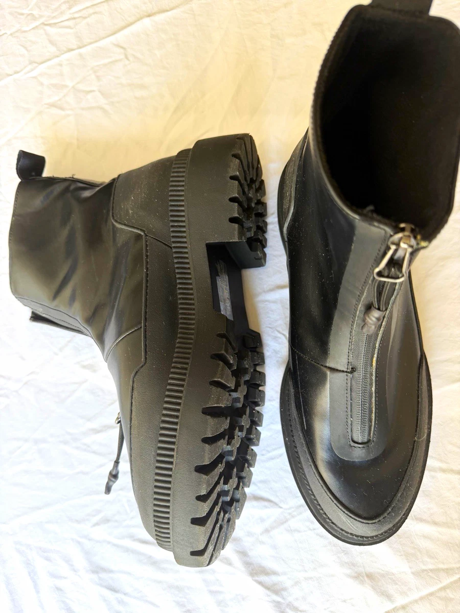 Mens Zipper Boots for sale - eBay