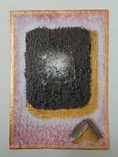 Abstract Painting Original ACEO Small Painting ATC OOAK Acrylic