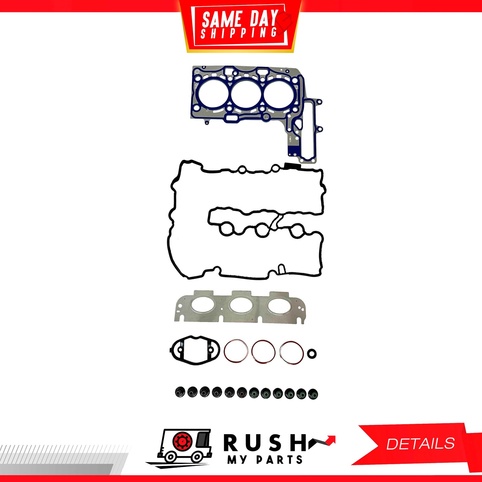 14-20 Cylinder Head Set For BMW i8 1.5L L3 DOHC 12v DNJ HGS842