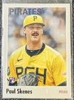 2024 Topps Heritage Paul Skenes #200 Rookie Card Pittsburgh Pirates