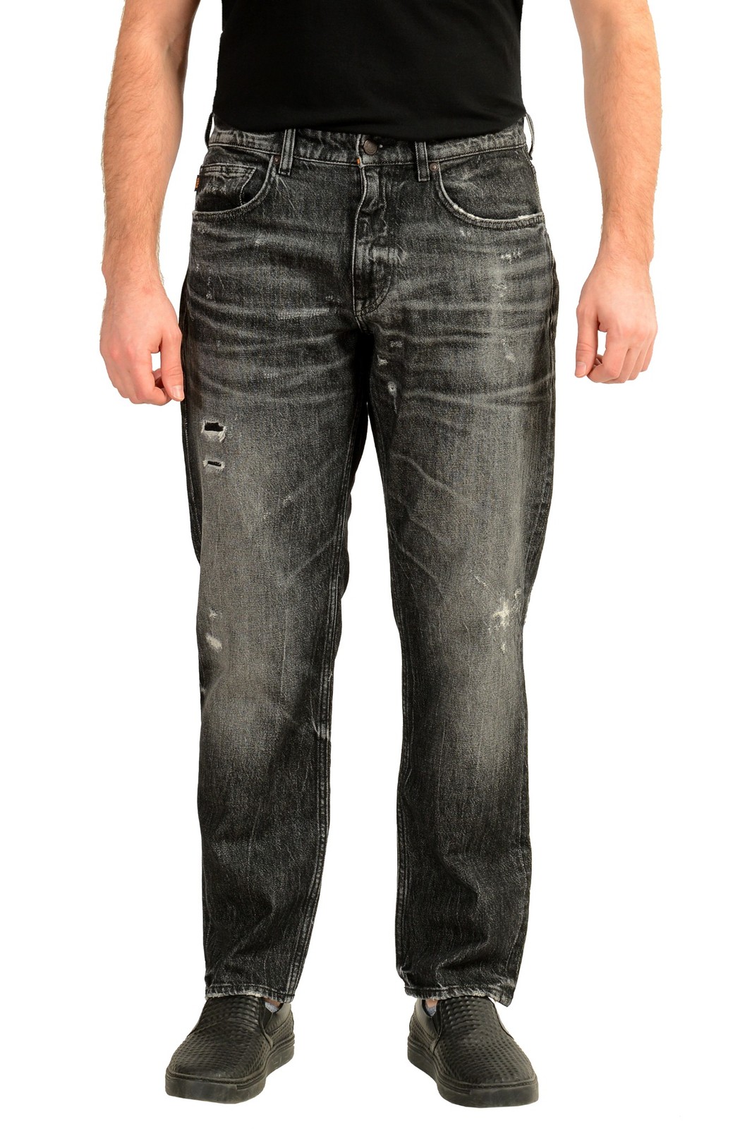 Джинсы Hugo Boss мужские TROY BO MARBLE 1 обычного кроя US 3232 IT 3232 15790₽