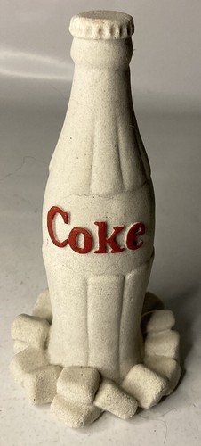 Coca Cola Coke Sandstone Finish Collectible 6” Tall Statue - Picture 4 of 6