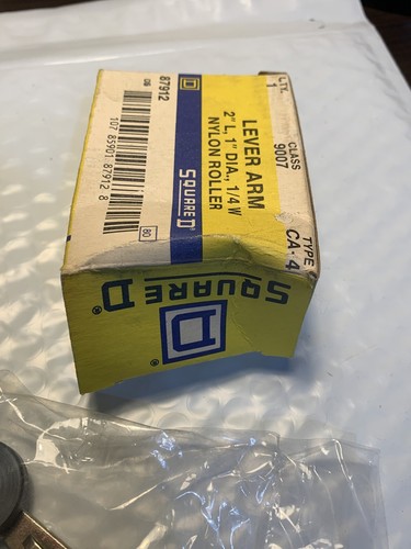 NEW SQUARE D 9007CA4 / 9007 CA-4 LEVER ARM, Nylon Roller, Mde In The USA - Picture 6 of 6