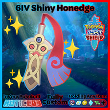 HONEDGE ✨ Ultra SHINY 6IV ✨ Pokemon SWORD and SHIELD Max lv1 +Free MasterBall