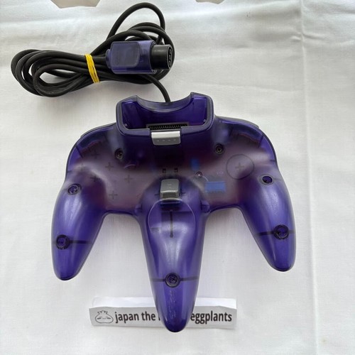 Nintendo 64 N64 Console Midnight Blue Controller Set Japan Region Tested & Work - Picture 15 of 20