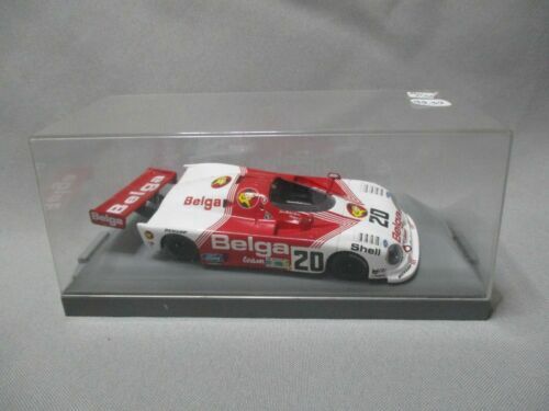 Miniature 1/43 WM P77 Le Mans 1977 - Modèle Bizarre M.Sourd - Résine Argentée - Collection Voiture