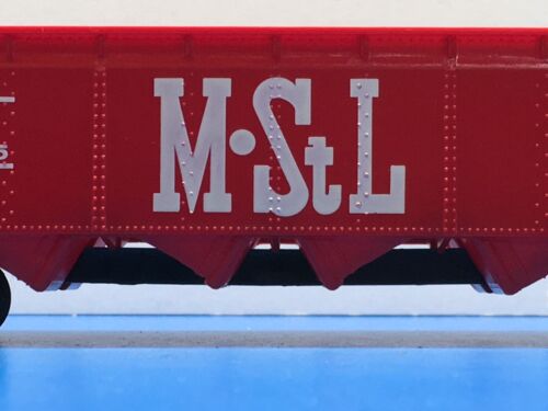 HO Scale "Minneapolis & St. Louis" #541085 Hopper / Frame Mounted Couplers. #8 - Picture 5 of 12
