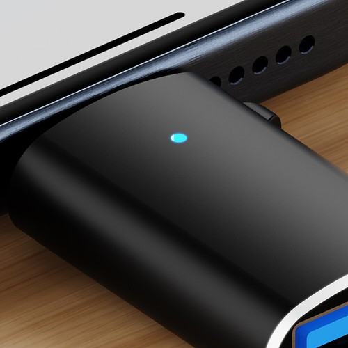 2-in-1 Type-C To USB 3.0 OTG Converterfor TF Card USB Drive Card Reader Type-C - Picture 13 of 15