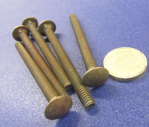 Bronze Schlittenschraube / Schraube 1/4"-20 x 3,00" Länge, 5 Stück - Bild 1 von 15