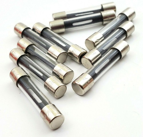 Lot of 10 Bussmann AGC1/4 250 Volt 1/4 Amp 1/4" x 1-1/4" Glass Fuses Fast Act  - Bild 3 von 7