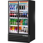 True Tvm-30-Hc Glass Visual French Door Drink Refrigerator Merchandiser Cooler