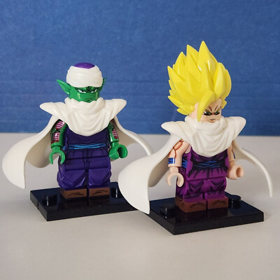 Custom Lego Dragon Ball Minifigures Genuine LEGO Minifigures