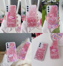For Samsung Galaxy A34 A33 A53 A54 A13 A14 Crystal Liquid Glitter Tpu Case Cover
