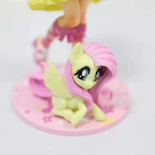 Modellino anime 8" My Little Pony Bishoujo Fluttershy PVC regalo - Foto 2 di 11