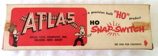 ATLAS 60 SNAP-SWITCH HO GAUGE MANUAL LEFT-HAND SWITCH