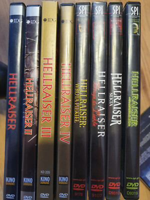 HELLRAISER / Wysłannik Piekieł THE COLLECTION 8xDVD