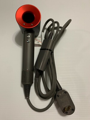 dyson supersonic hair dryer iron red