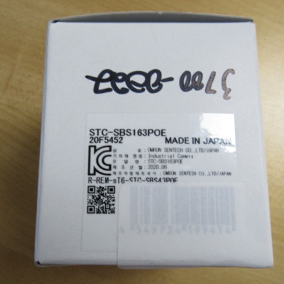 OMRON SENTEC STC-SBS312POE GigE POE CMOS Camera SONY IMX265 2048x1536 1.2MP