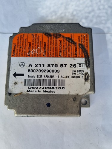 Mercedes-Benz   AIRBAG CONTROL UNIT MODULE A2118705726OEM