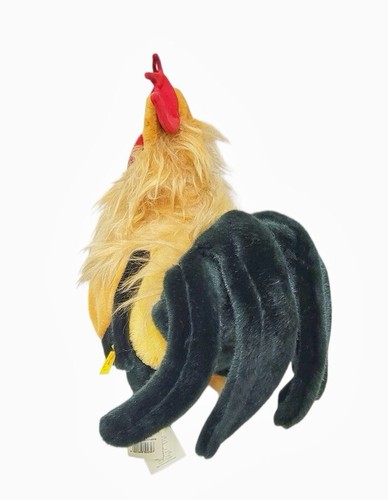 Steiff Rooster Studio Chicken Original Tags 502347 KNOPF IM OHR Vintage Germany - Picture 6 of 11