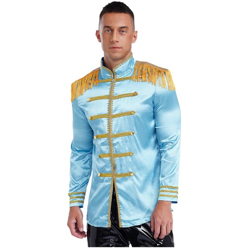 Men's Jackets Halloween Tops Marching Band Rock Outerwear Hippy Cosplay - 第 58/129 張圖片