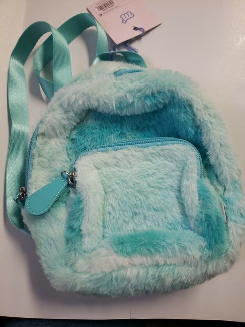 furry mini backpack