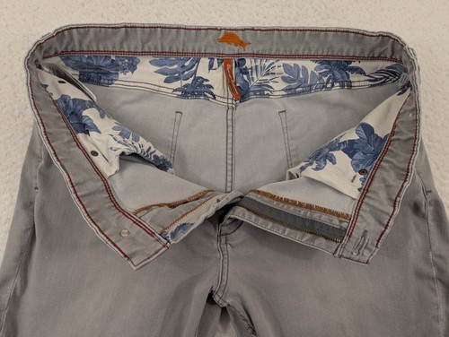 Tommy Bahama Herren Jeans Grau 36x29 Straight Denim Relaxed Fit Baggy Wide Leg - Bild 5 von 11