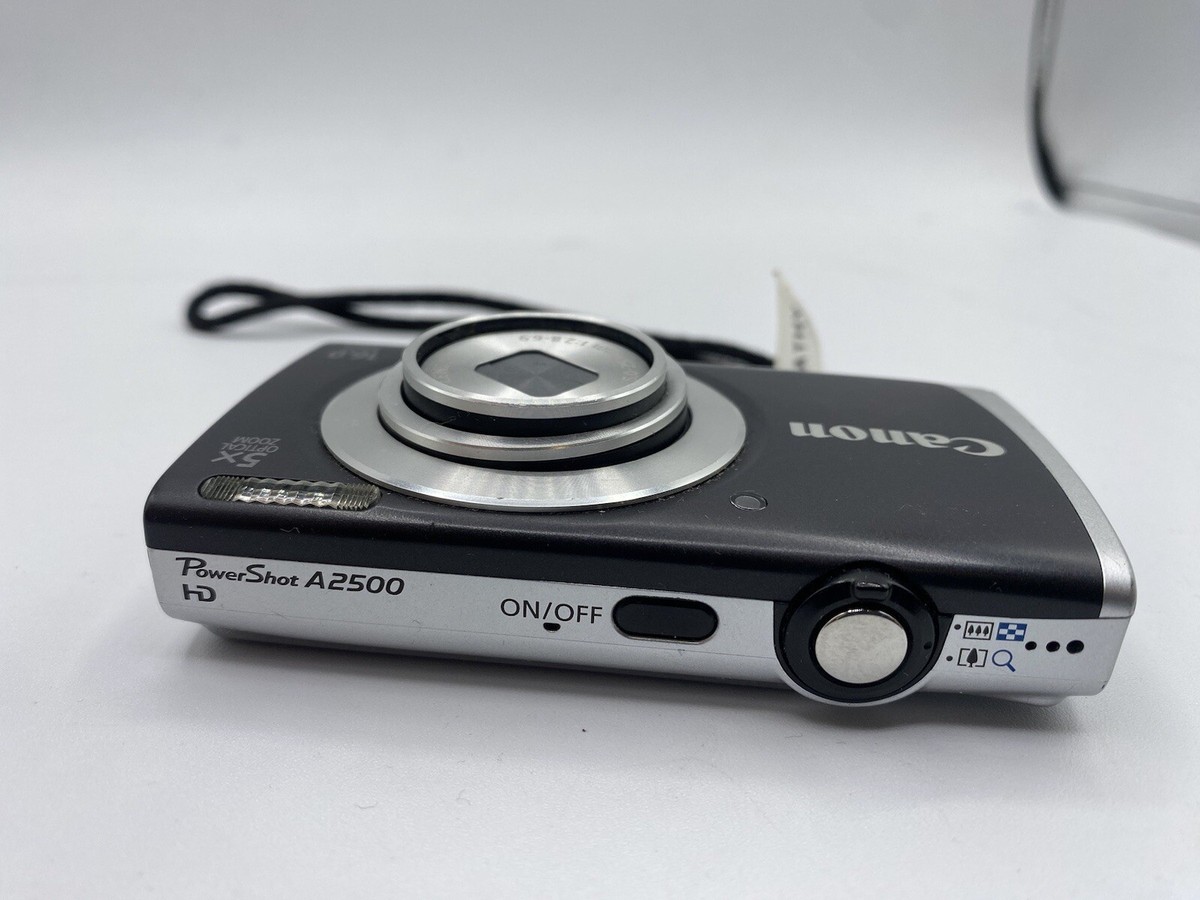 キャノン　Canon PowerShot A2500 ジャンク　デジタルカメラ Canon PowerShot A2500 16.0MP Digital Camera - Black for sale