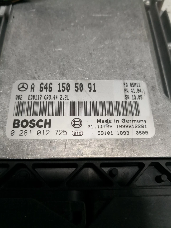 Starter kit mercedes-benz clk W209 220cdi Manuale a6461505091 0281012725 Foto 2 de 3