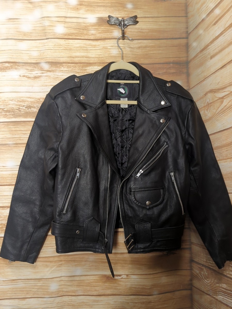 Harley Davidson LEGENDARY EAGLE Genuine Leather Jacket Size Medium