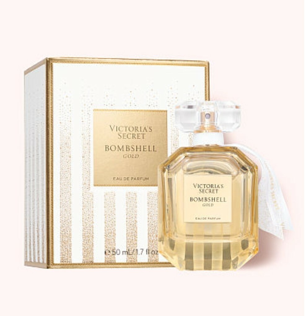 VICTORIA'S SECRET PERFUME BOMSHELL GOLD 1.7 OZ. NEW IN BOX
