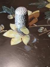 Sterling Silver Thimble Fabulous Item Fully Hallmarked Very Collectable 