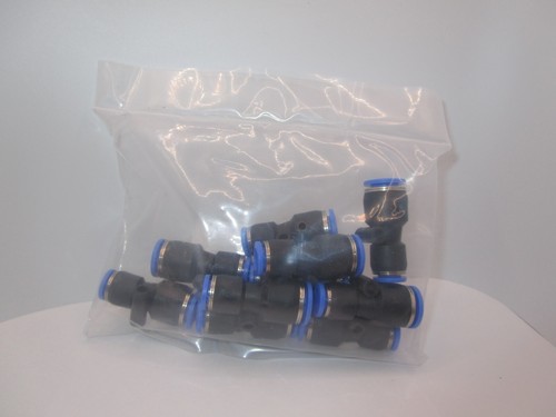 QS-10-8 Push In Fitting American Pneumatics 10 pcs bag Fast Shipping - Picture 4 of 4