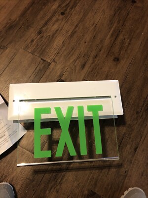 INVERTER SYSTEM INC  Lighting LED Emergency Exit Sign FIXTURE