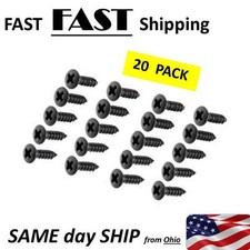 20Pcs Black Color Pickguard Screws Plate Screw for Strat Tele Guitar TW