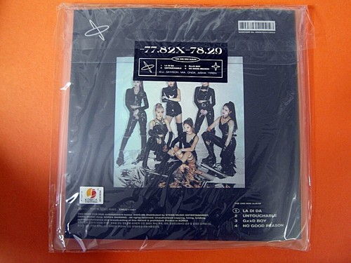(1ST PRESS) EVERGLOW) - 2nd Mini Album -77.82X-78.29 BLACK CD (Sealed) K-POP - Picture 2 of 2