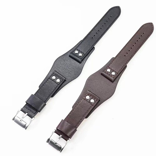 Men Watchband Strap 22mm Genuine Leather Mat For Fossil CH2891 CH3051 Wristbands - Picture 7 of 8