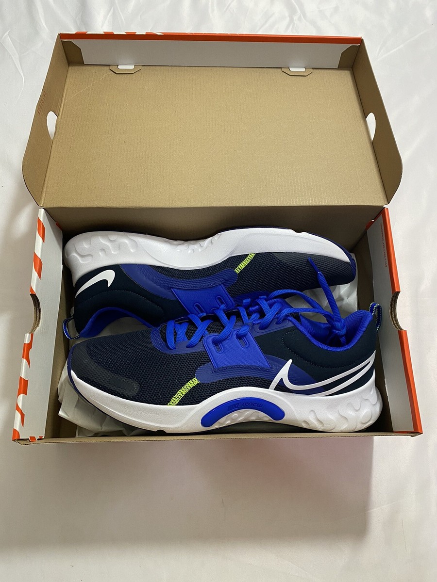 New Mens Size 14 Blue Nike Renew Retaliation 3 Training 