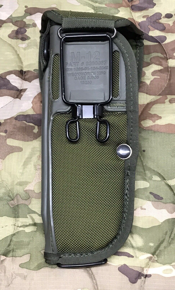 米軍実物 M-12 ホルスター　M9 ベレッタ 92F WECKWORTH 61 米軍実物 M-12 ホルスター M9 ベレッタ 92F WECKWORTH 61 【公式通販】