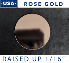 SET OF 2: 2022 - 2025 ROSE GOLD Front TUNDRA + TRD Grill Letters